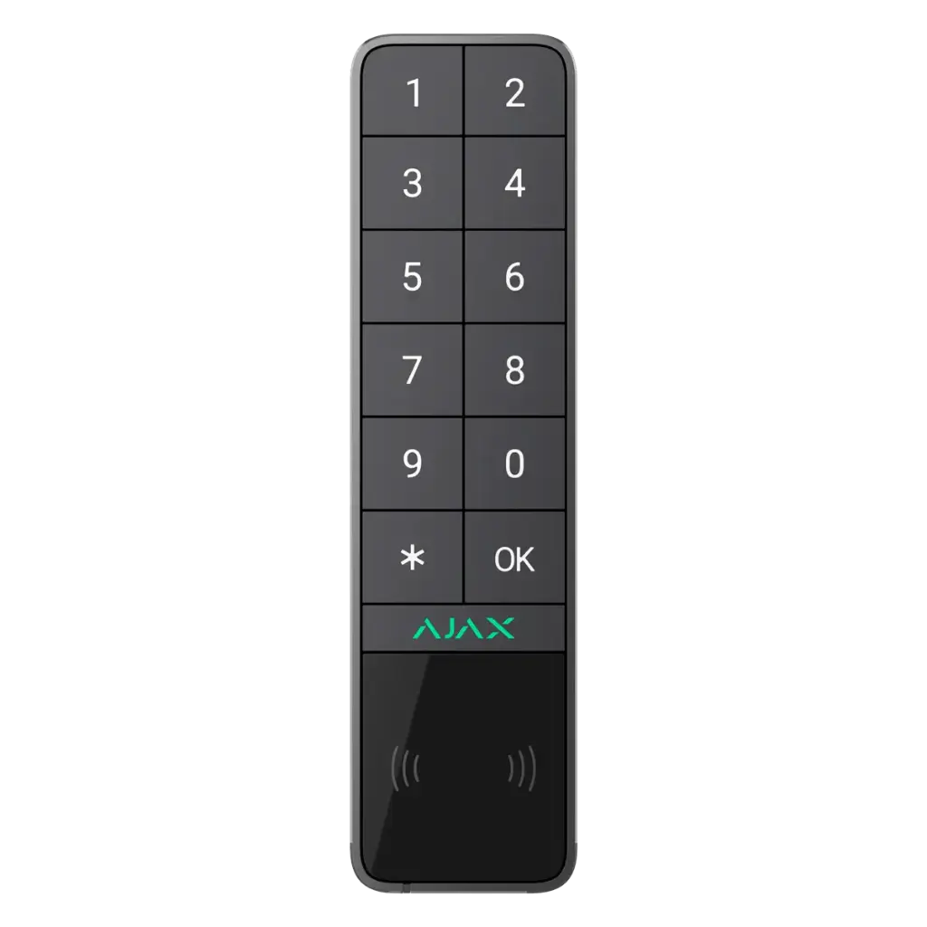 Безжична клавиатура с вграден четец и BLE