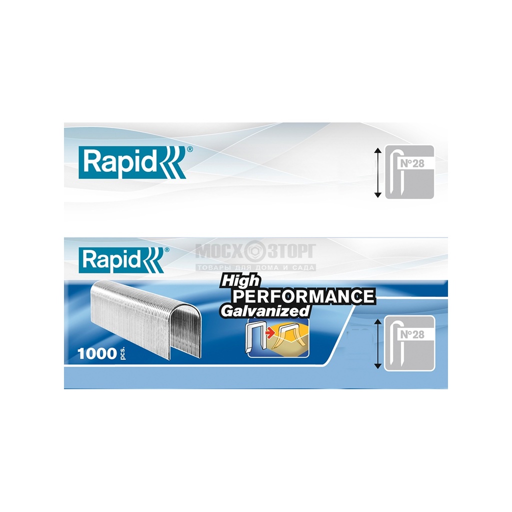 28/10DP Скоба RAPID (1000 бр.)