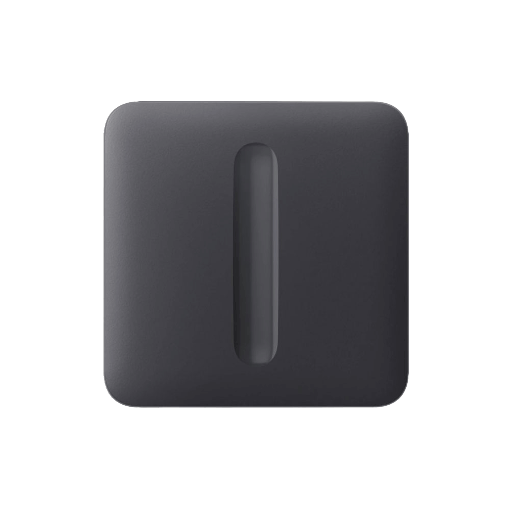 Лицев панел за електрически ключ - димируем - Graphite