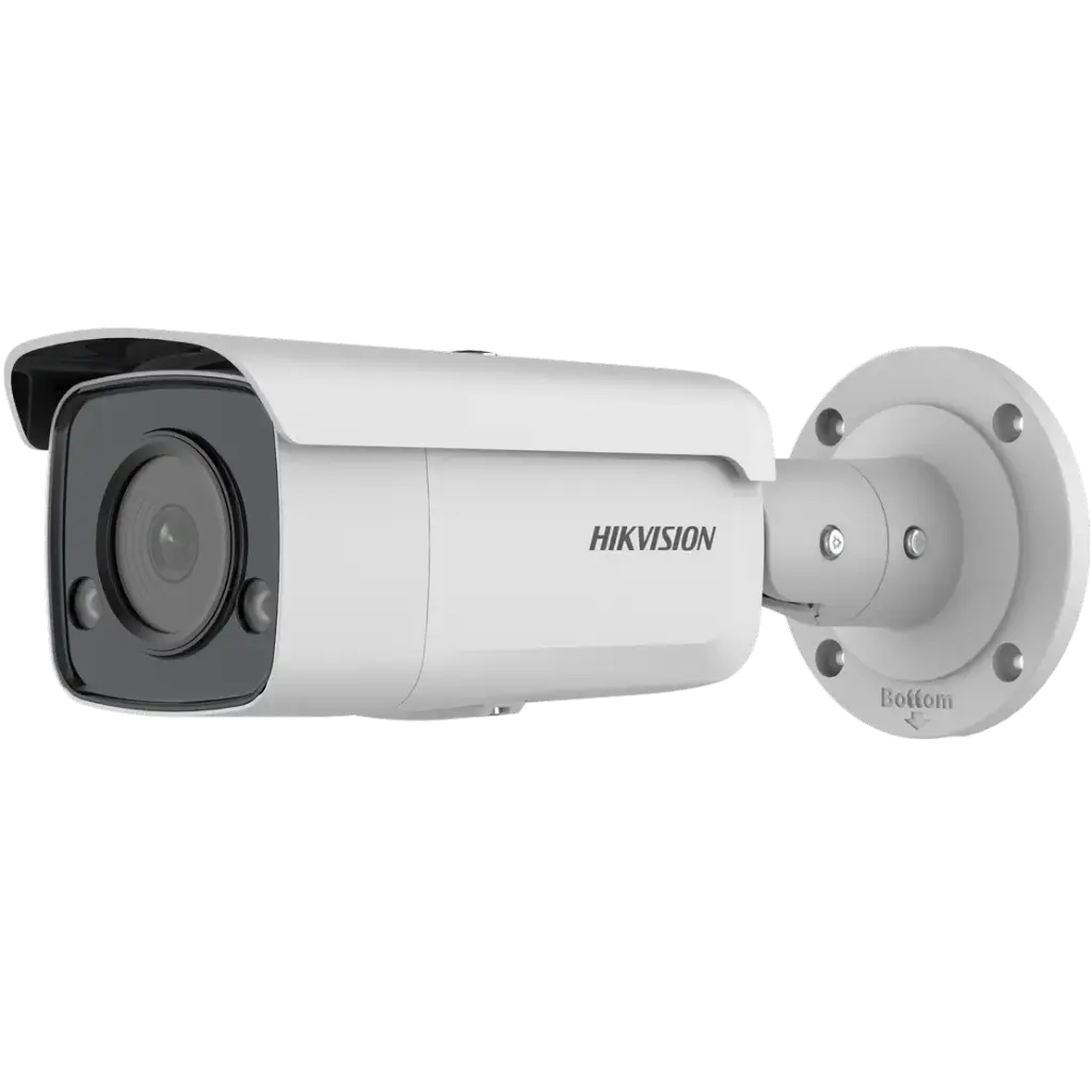 DS-2CD2T47G2-L(C) 4мм,4Mpx ColorVu bullet,LED 60м