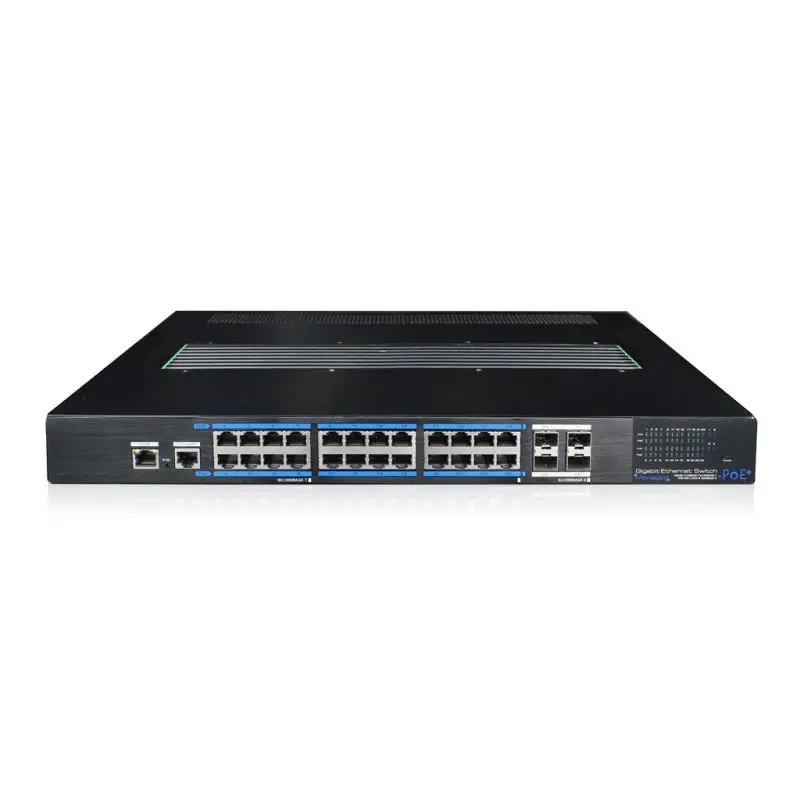 UTP7524GE-POE-4GF, 24-портов POE суич