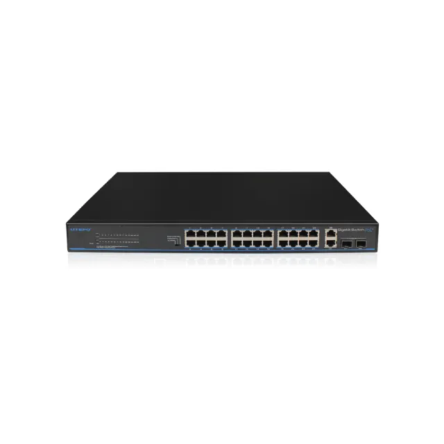 UTP3-GSW2404TS-P420, 26-портов, gigabit POE суич