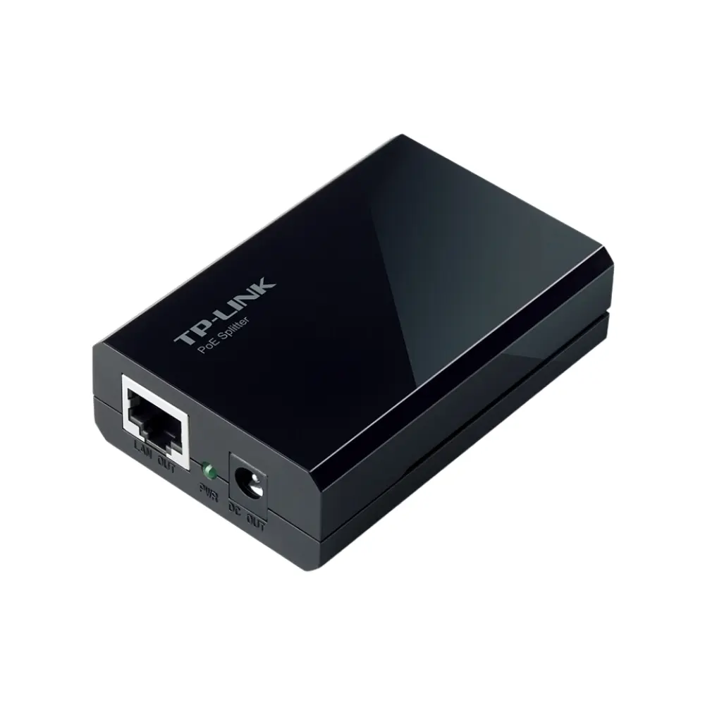 TL-TL-POE10R, PoE Сплитер, 5V/9V/12V  до 100 m