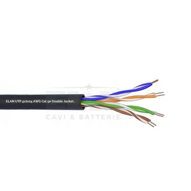 099243,UTP CAT5e 4x2x24AWG ø6.8 мм,външ.монт.1м