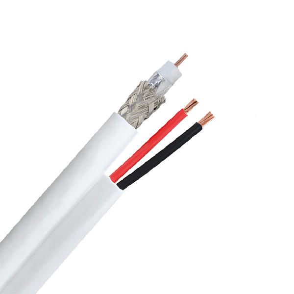 Микро-коаксиален кабел RG174 2х0.5мм 100м ролка