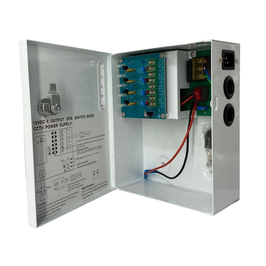 Захранващ блок 4 канален 12V/5A