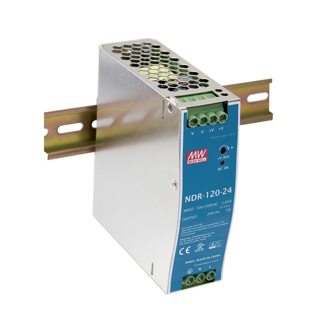 Захранващ блок за монтаж на DIN шина 48Vdc/2.5A/120W