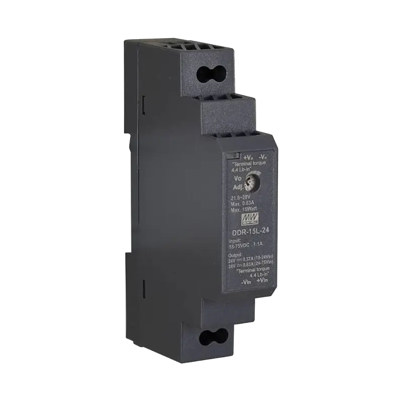 MW DDR-15L-24, захранващ блок