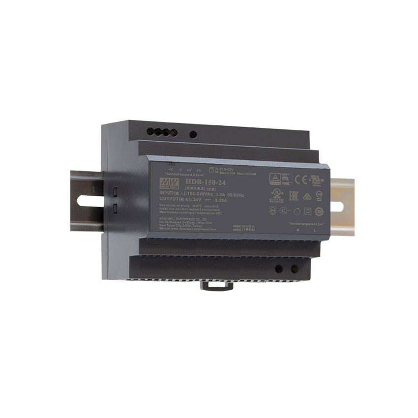 Захранващ блок за монтаж на DIN шина 12Vdc/11.3A