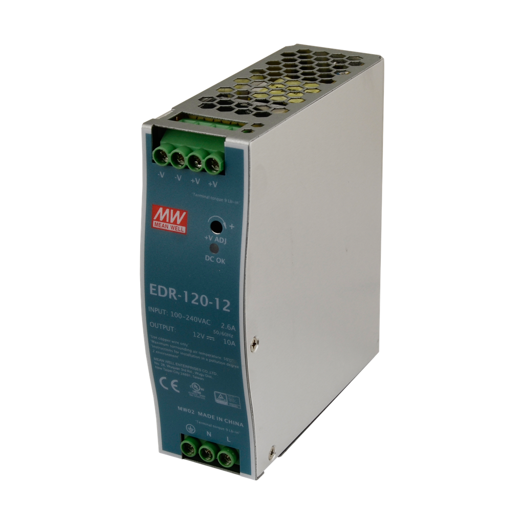 Захранващ блок за монтаж на DIN шина 12Vdc/10A