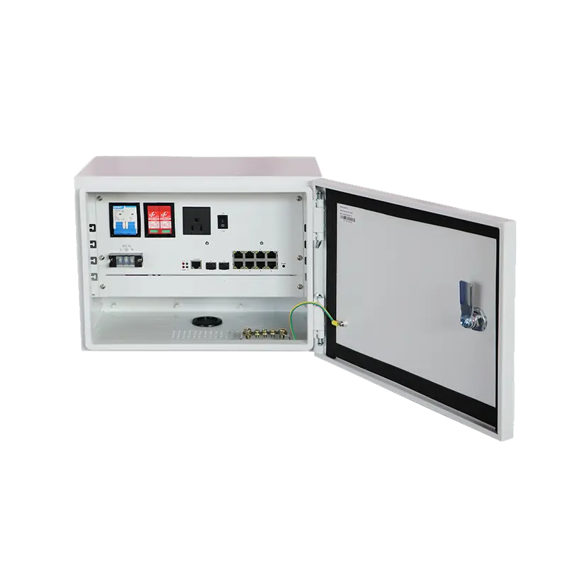 Външно PoE комутаторно табло с резервирано захранване