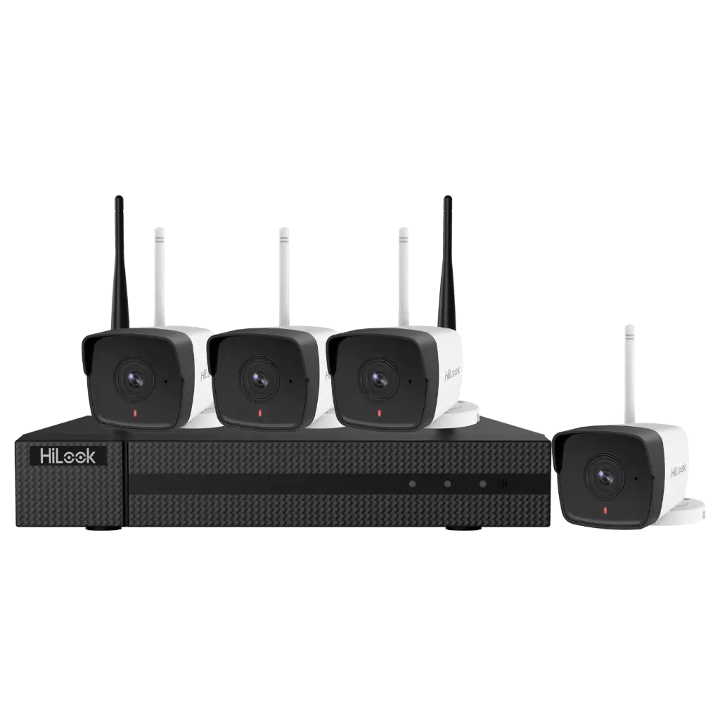 HWK-N4142B-MH/W,2Mpx WiFi 4xHWI-B120-D/W(EU)T)+NVR