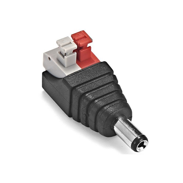 Захранваща букса (мъжка) за 12VDC