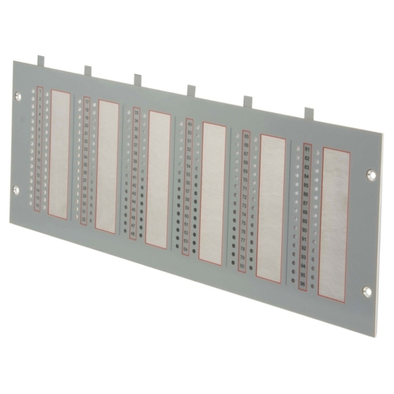 Лицев панел 19" за зонова LED индикация
