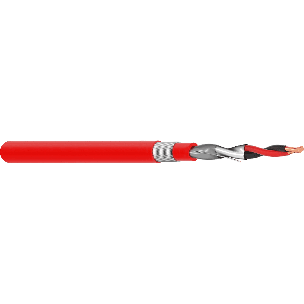 JE-H(St)-H 2x0,5 mm2+E, едножилен безхалогенен пожароизвестителен кабел/ 100m
