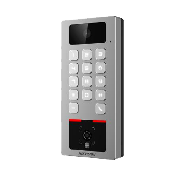 Самостоятелен вандалоустойчив терминал за контрол на достъп, Mifare, BT, QR и 2MP камера