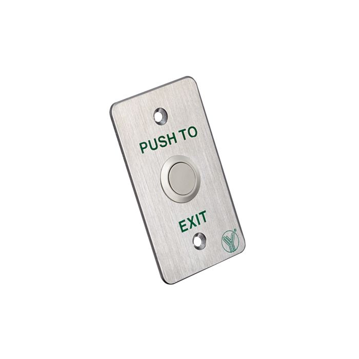 Бутон Exit - механичен, метален 