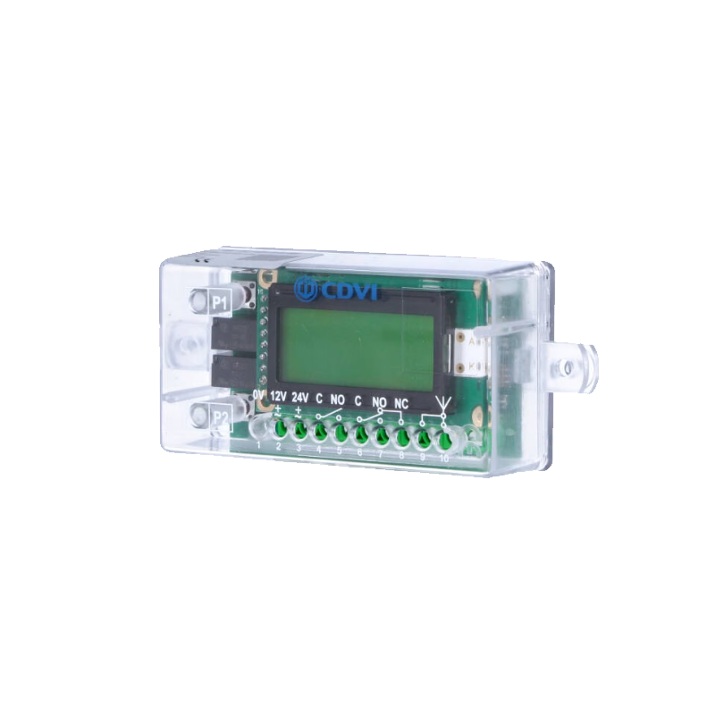 Приемник 433 MHz с променящи се кодове (2-релета) и LCD дисплей