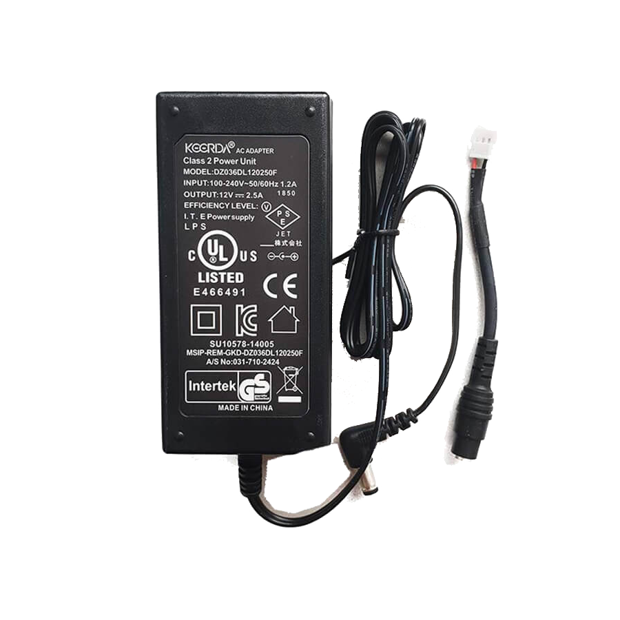 Адаптор 12V Plug 3 Pins конектор