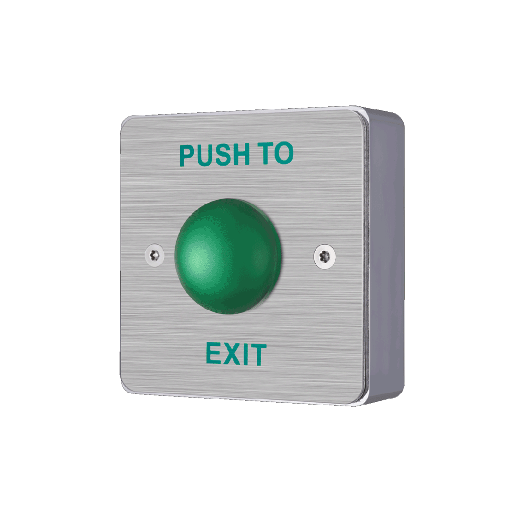 Механичен бутон "Exit" - подходящ за вграден или повърхностен монтаж