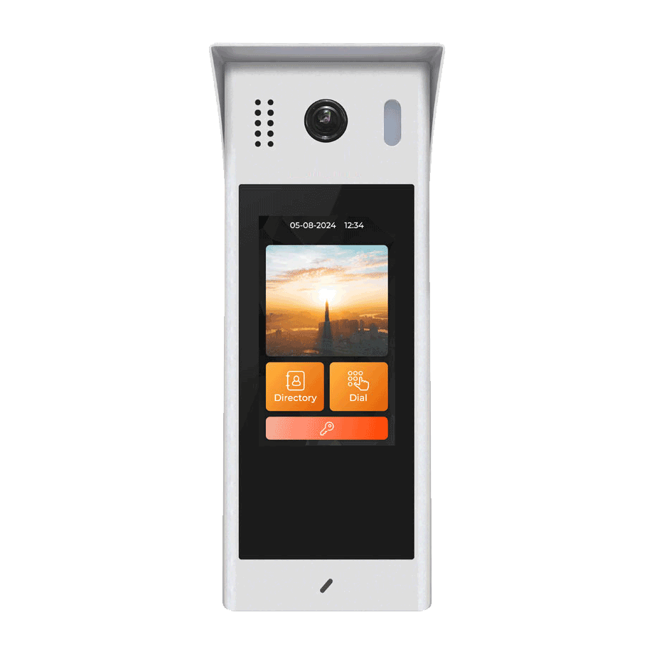 Лицев панел, 5" touch screen, мулти форматен RFID и PIN
