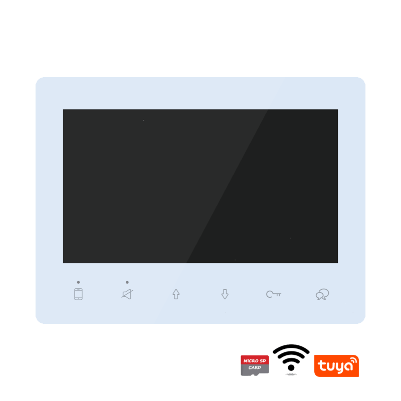 Цветен 7" TFT Wi-Fi монитор Tuya app