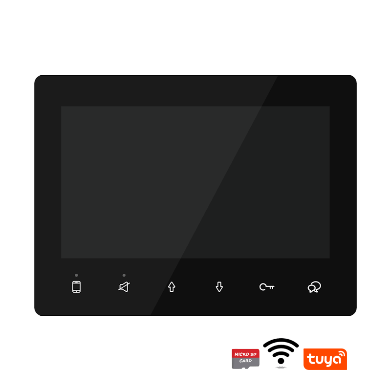 Цветен 7" TFT Wi-Fi монитор Tuya app