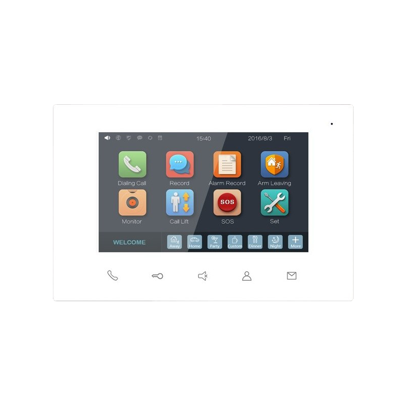 Мониторен панел с 7.0” TFT LCD Touch дисплей