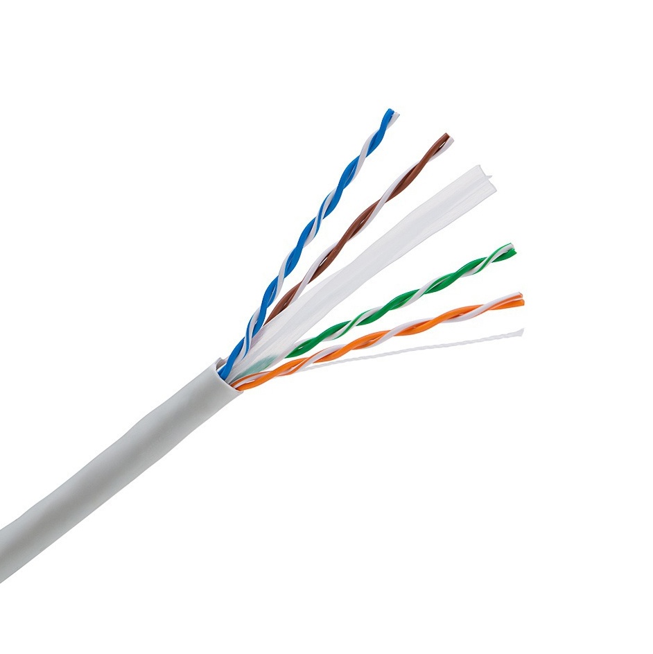 UTP (U/UTP) кабел 4x2x0,54 Категория 6 400 MHz Euroclass Eca PVC 