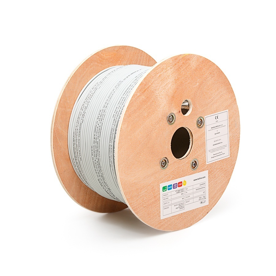 FTP (F/UTP) кабел 4x2x0.53 Категория 6 250 MHz LSOH Euroclass Eca
