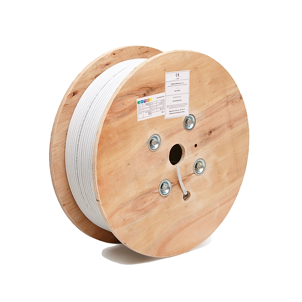 S/FTP кабел 4x2xAWG23 Категория 7ᴀ 1200 MHz LSOH Euroclass Dca