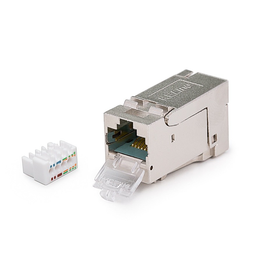 Кийстон гнездо HD 90 екранирано Категория 6ᴀ RJ45/s 500 MHz