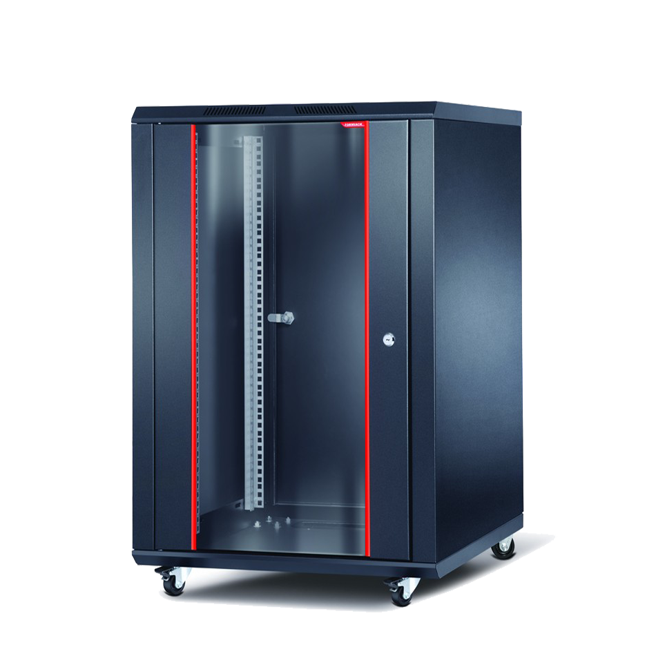 19" Комуникационен шкаф 16U 600/600мм серия Blueline/Interline