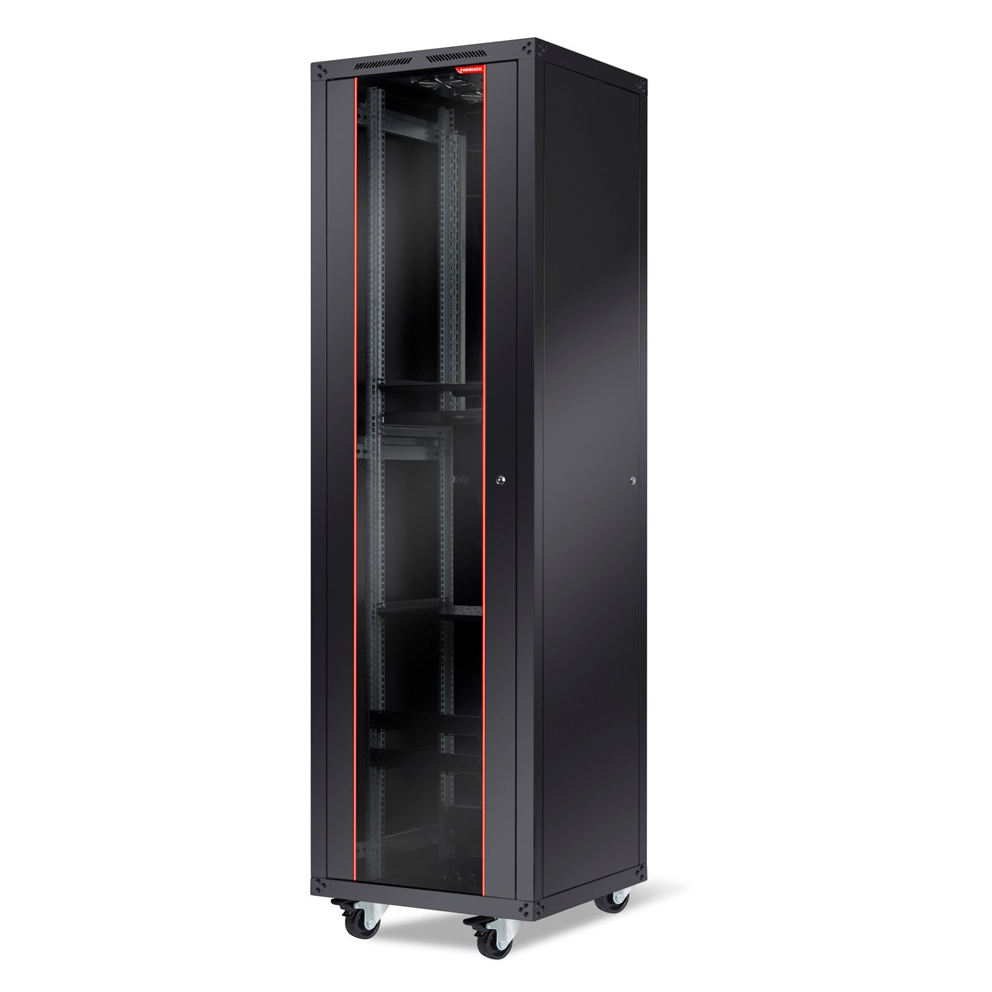 19" Комуникационен шкаф 42U 600/600мм серия Silverline/Betaline