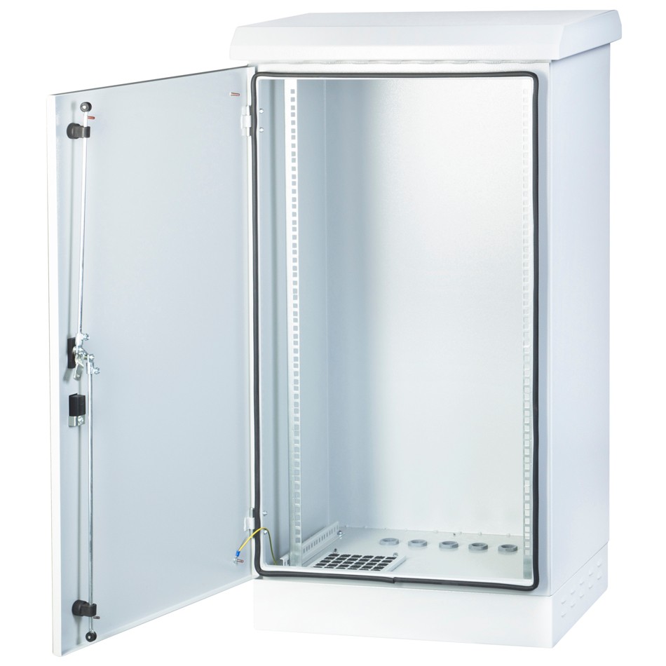 19" шкаф 20U 600/450mm за външен монтаж на фундамент
