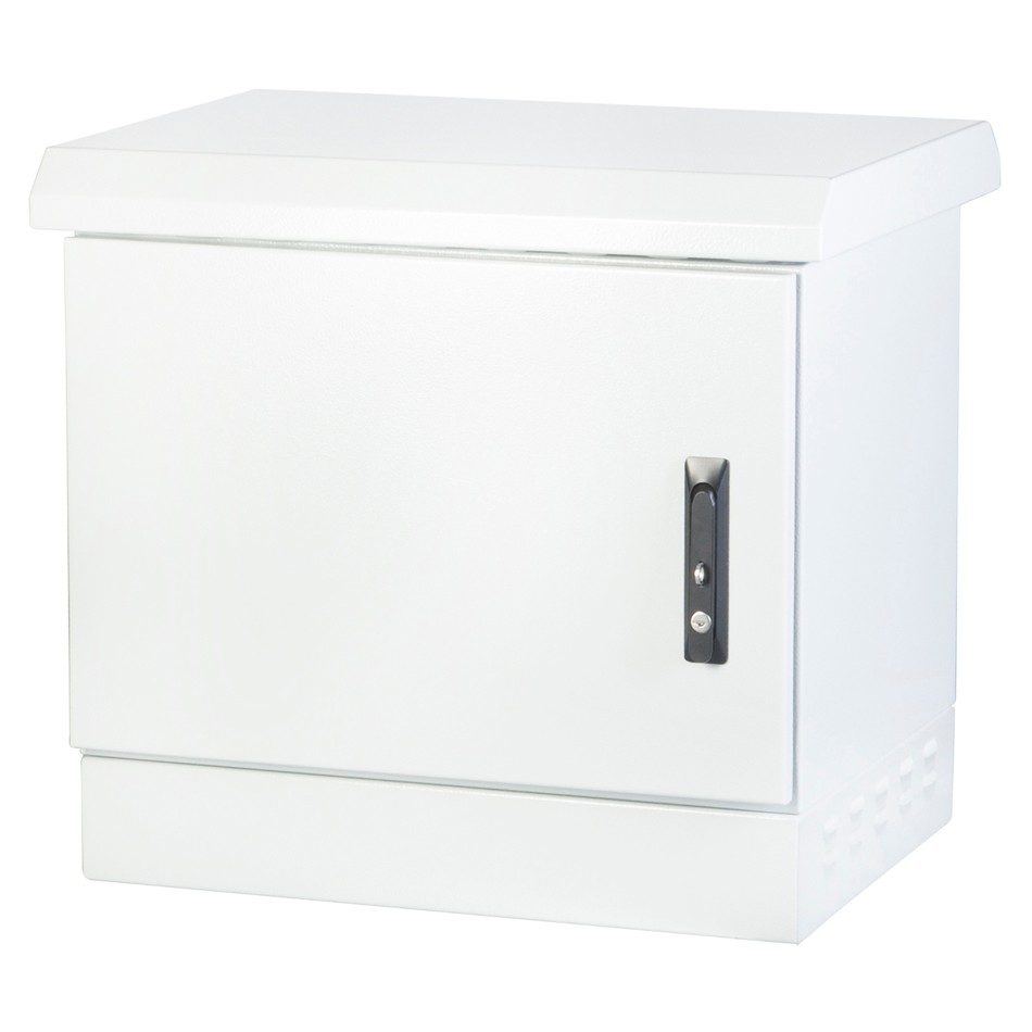 19" шкаф 7U 600/600mm за външен монтаж на фундамент