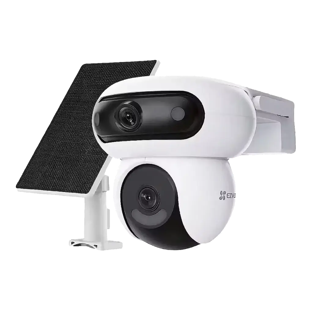 4G LTE безжична управляема IP камераДен/Нощ 2x4MP 2x2.8мм