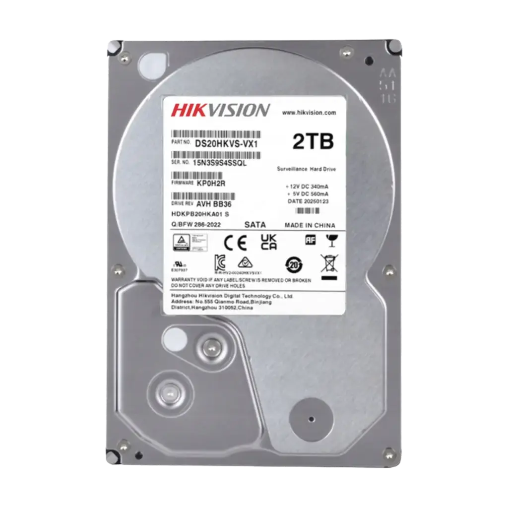 Surveillance 2TB 5400rpm 3.5" SATA