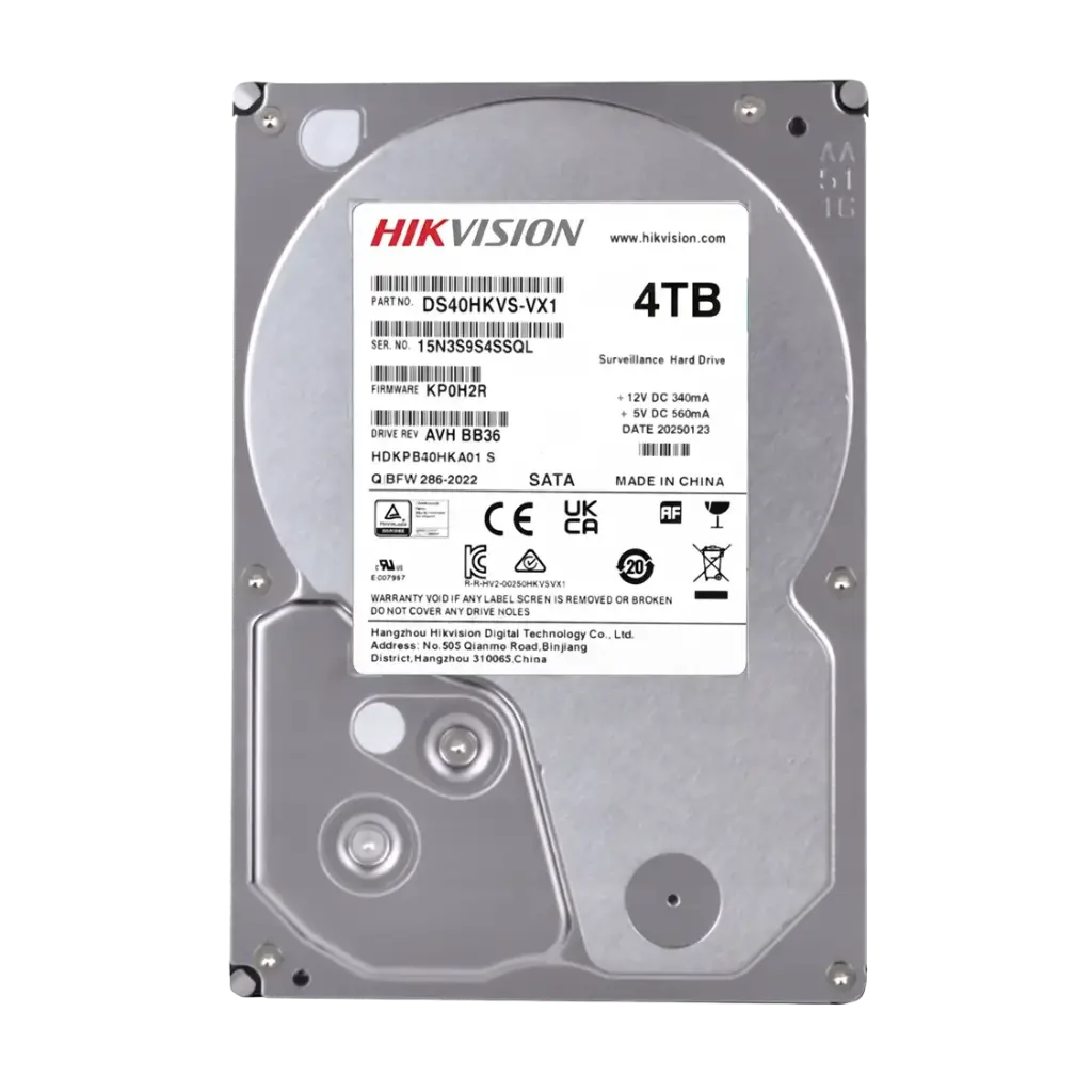Surveillance 4TB 5400rpm 3.5" SATA