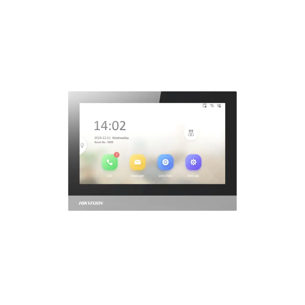 Мониторен панел, 7" TFT LCD сензорен дисплей за вграден монтаж