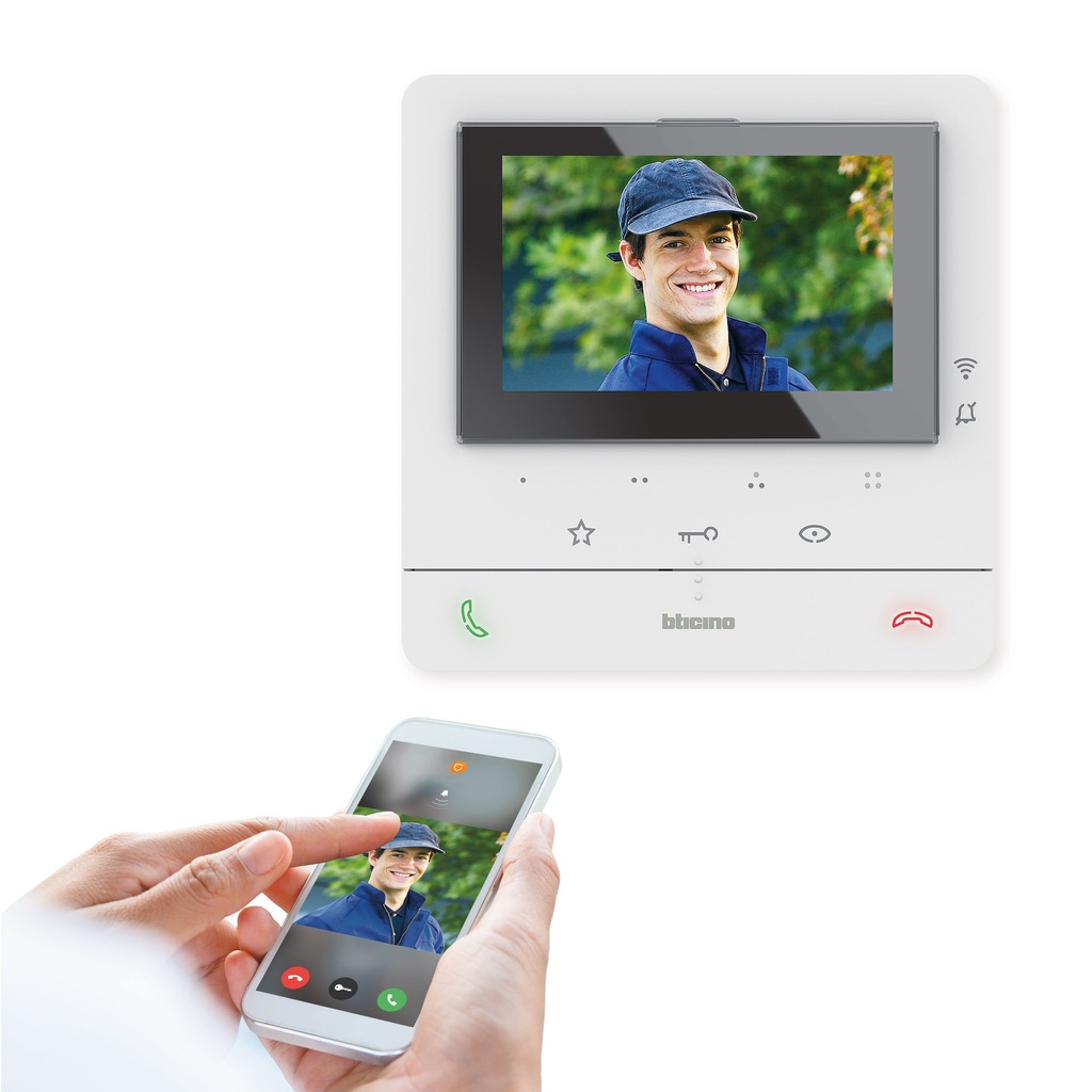 Мониторен панел Classe 100V16E, 5'' WiFi, бял