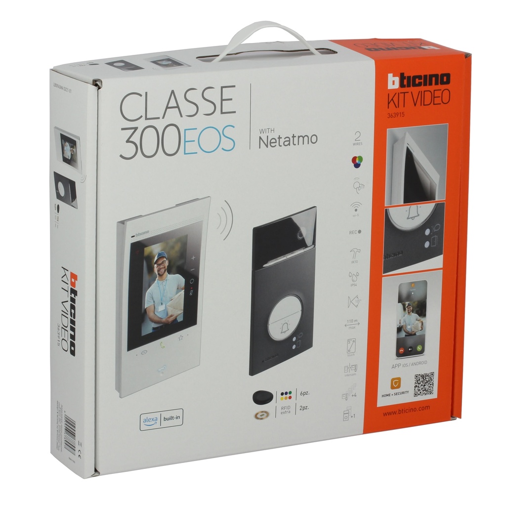 Комплект видеодомофон Linea 3000, Classe 300E