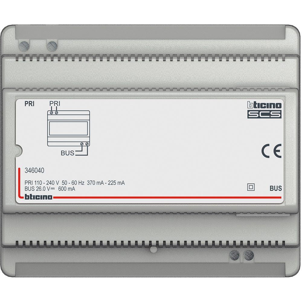 Захранване BUS/SCS 600mA, 6DIN