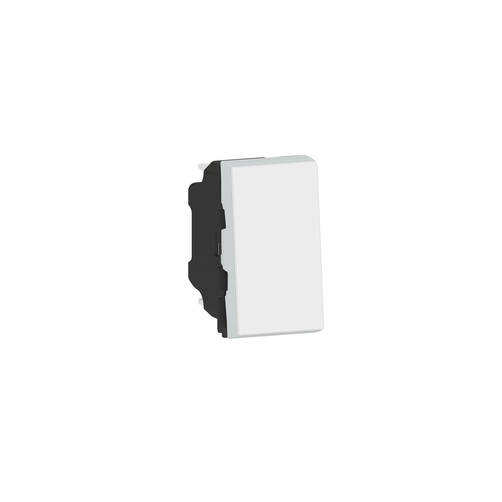 Еднополюсен ключ 1 мод. цвят бял Mosaic NEW Legrand