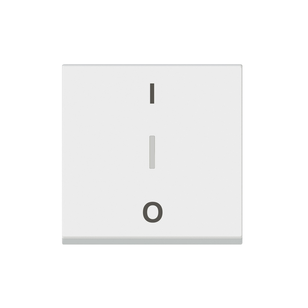 Двуполюсен ключ 10A 1-0 надпис 2 мод. Easy-Led Mosaic NEW Legrand