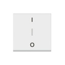 Двуполюсен ключ 10A 1-0 надпис 2 мод. Easy-Led Mosaic NEW Legrand