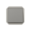 Девиаторен ключ механизъм цвят Сив IP55 Plexo New Legrand