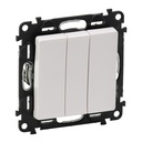 Троен ключ цвят бял Valena Life Legrand