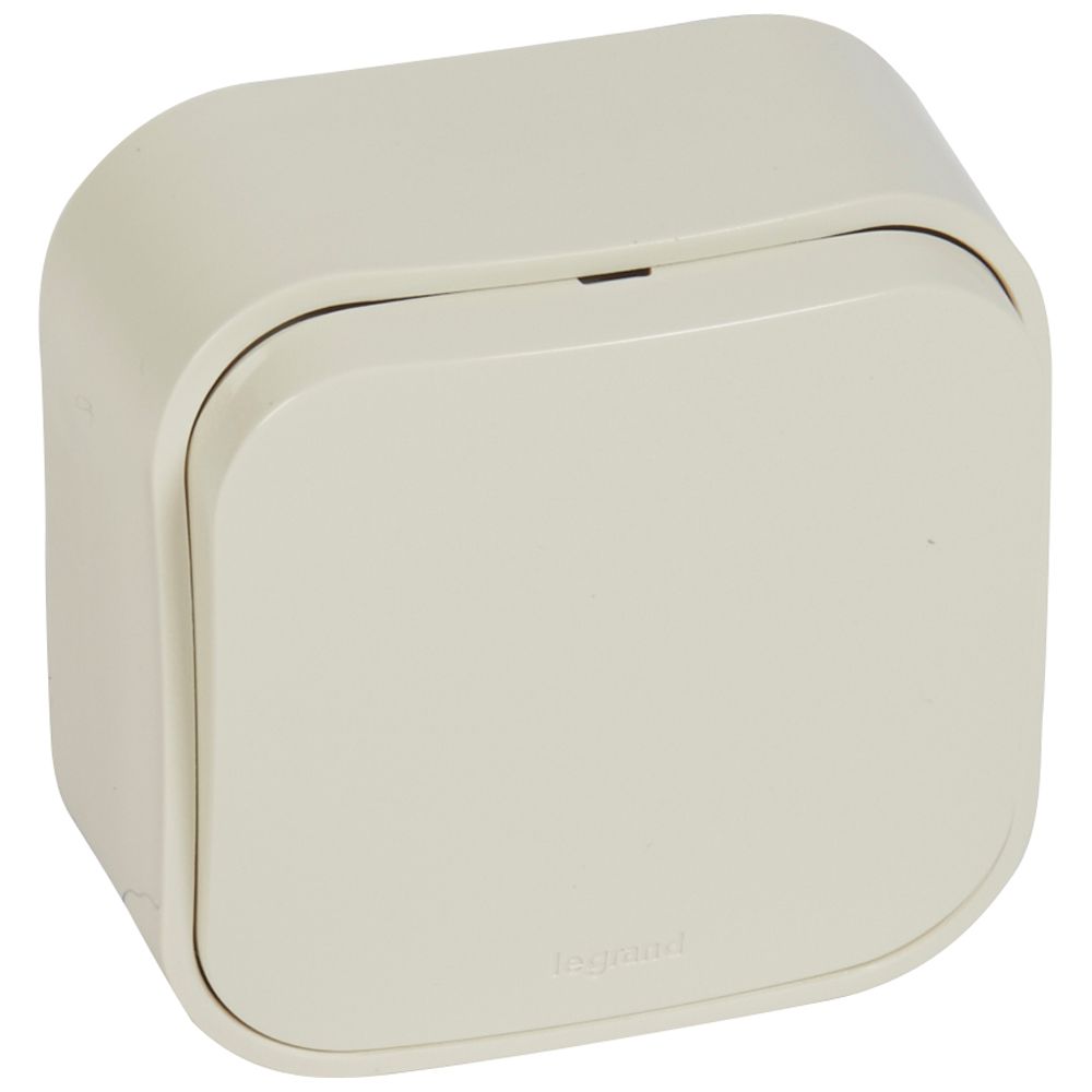 Еднополюсен ключ IP21 открит монтаж цвят Крем Forix Legrand