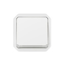 Девиаторен ключ с подсветка механизъм цвят Бял IP55 Plexo New Legrand